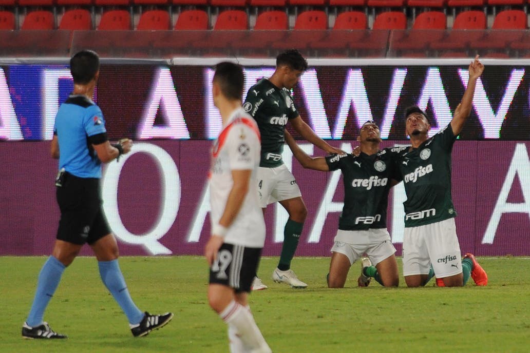 River cayó goleado por Palmeiras 3-0 en la ida de la semifinal de la Copa Libertadores | Deportes
