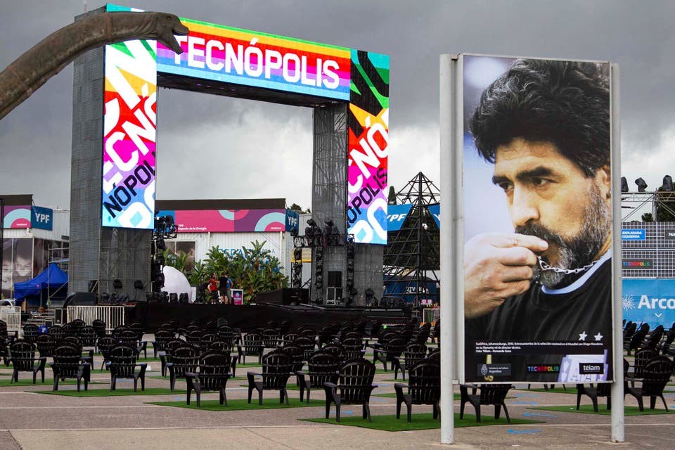 Homenaje a Maradona en la reapertura de Tecnópolis | Actualidad