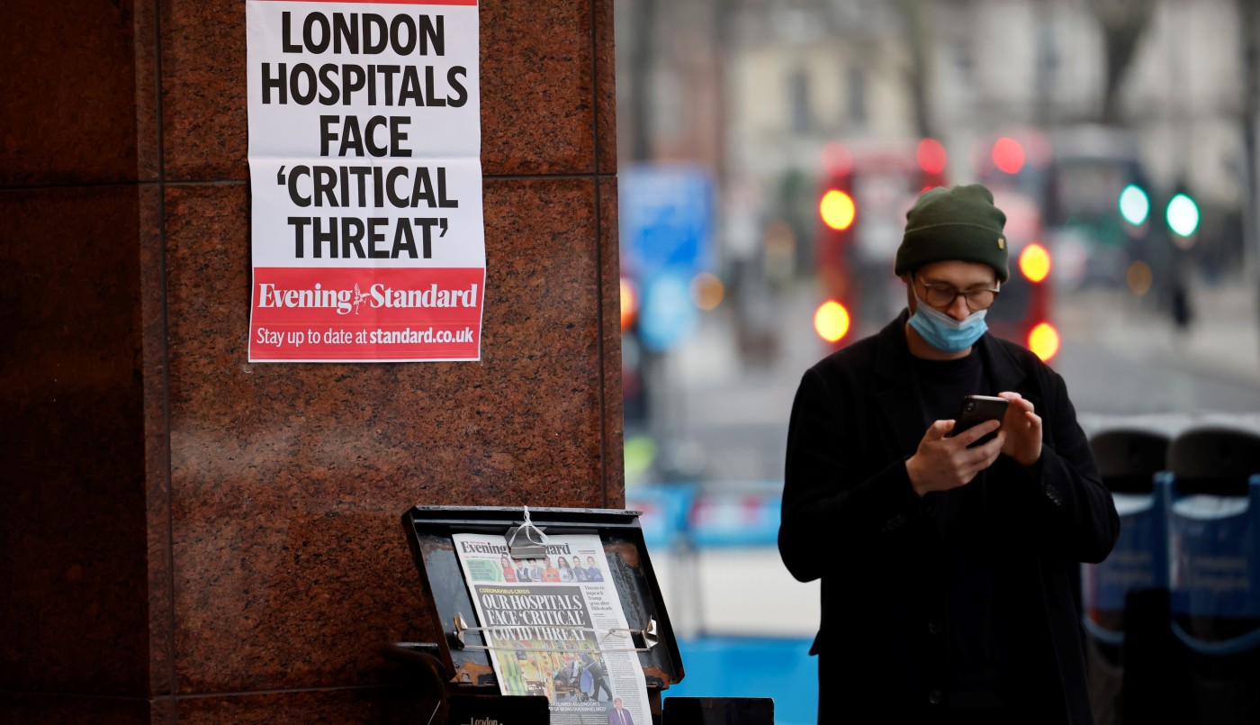 Así advierten en Londres sobre el colapso de los hospitales | Internacionales