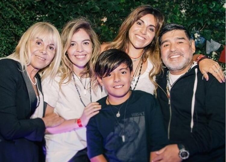 Tres hijos de Maradona seguirán el juicio contra Claudia Villafañe en Miami | Actualidad