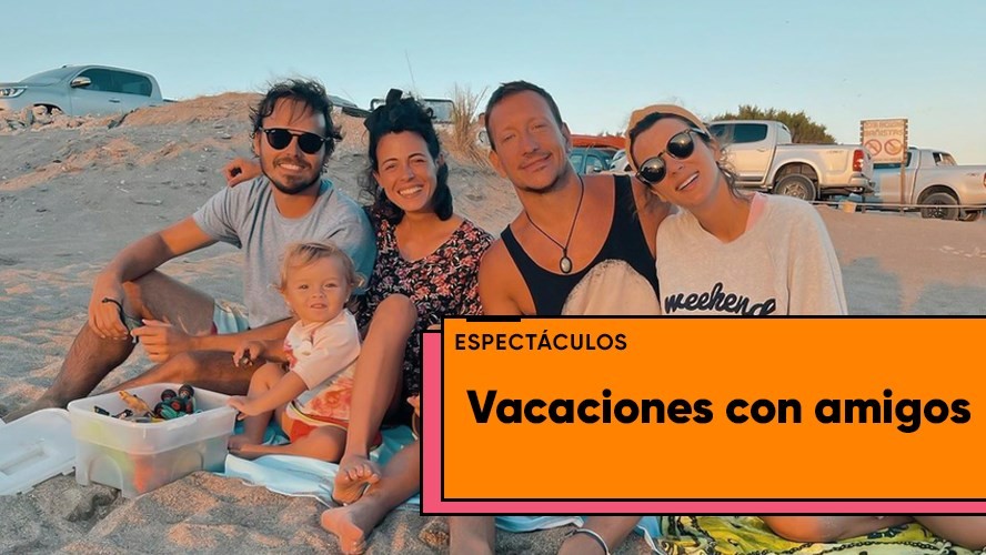 Gimena Accardi, Nicolás Vázquez y Benjamín Rojas juntos la playa | Espectáculos
