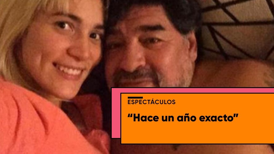 El recuerdo de Rocío Oliva a Maradona | Espectáculos