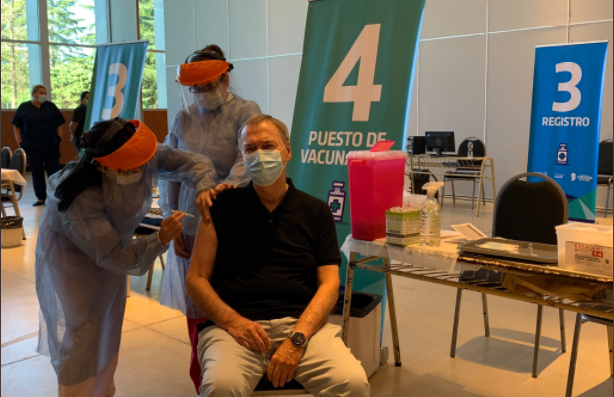 El gobernador Schiaretti recibió la vacuna contra el coronavirus | Córdoba