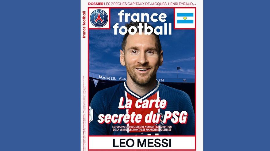 "La carta secreta": Messi con la camiseta del PSG | Deportes