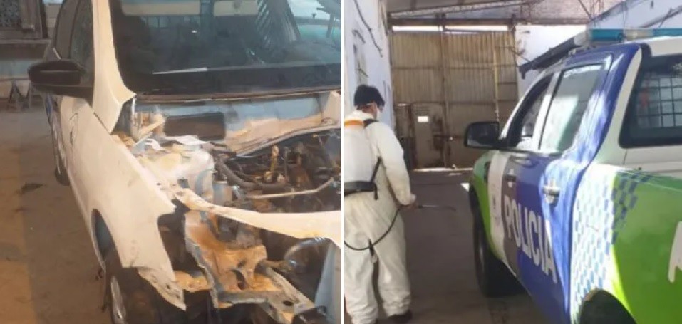 Presos reparan y restauran patrulleros | Actualidad