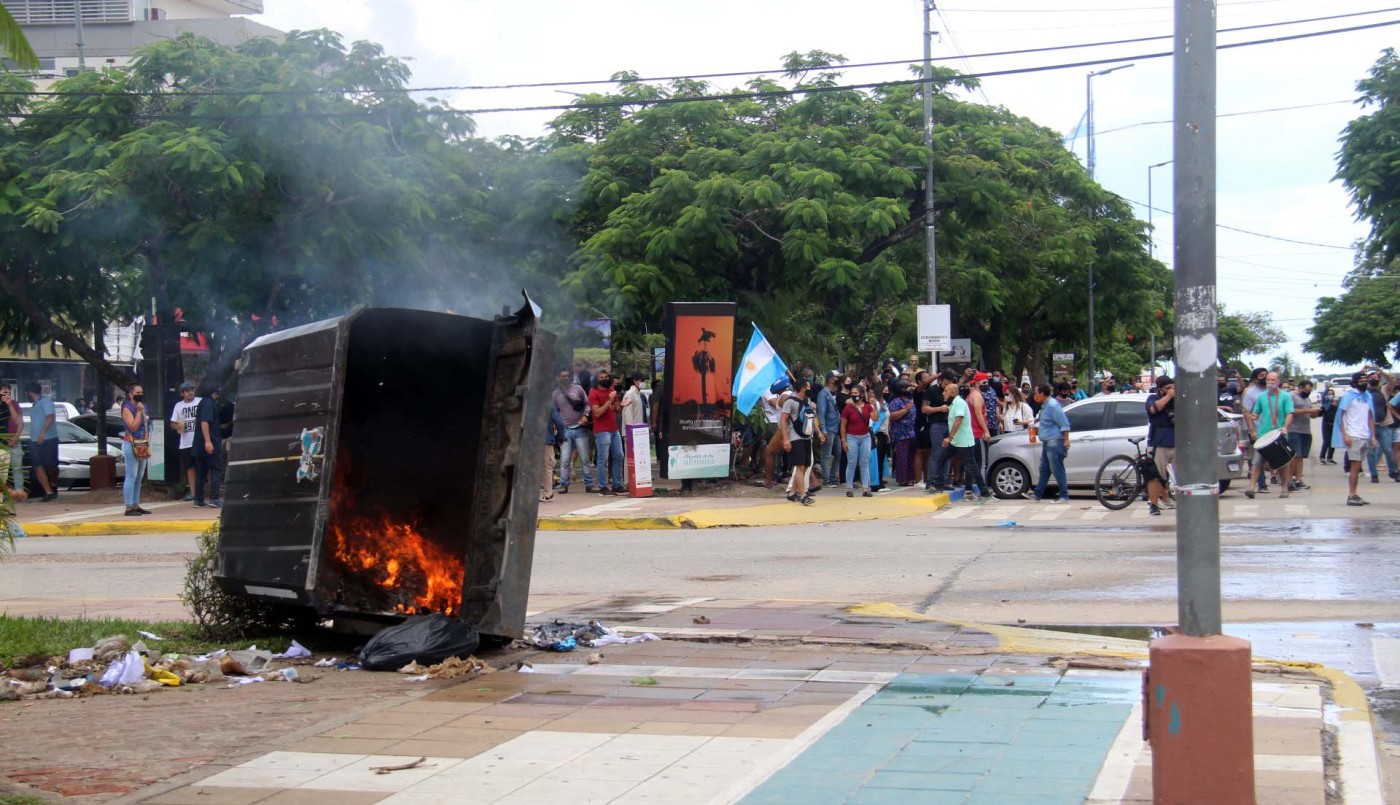 Protestas frente a la Casa de la Provincia de Formosa en Buenos Aires | Actualidad