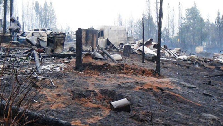 Hallaron un cuerpo calcinado en la zona del incendio en El Maitén | Actualidad
