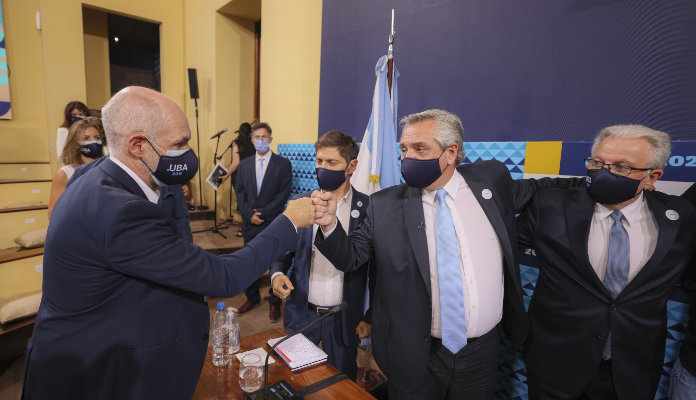 Alberto Fernández volvió a mostrarse con Larreta y Kicillof | Actualidad