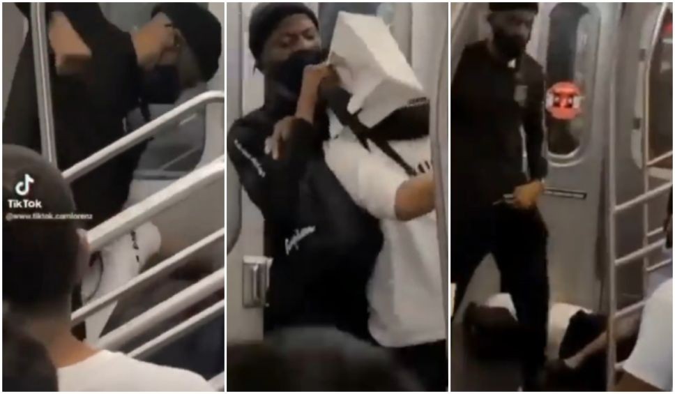 Video: brutal paliza a un hombre asiático en el subte de Nueva York | Internacionales