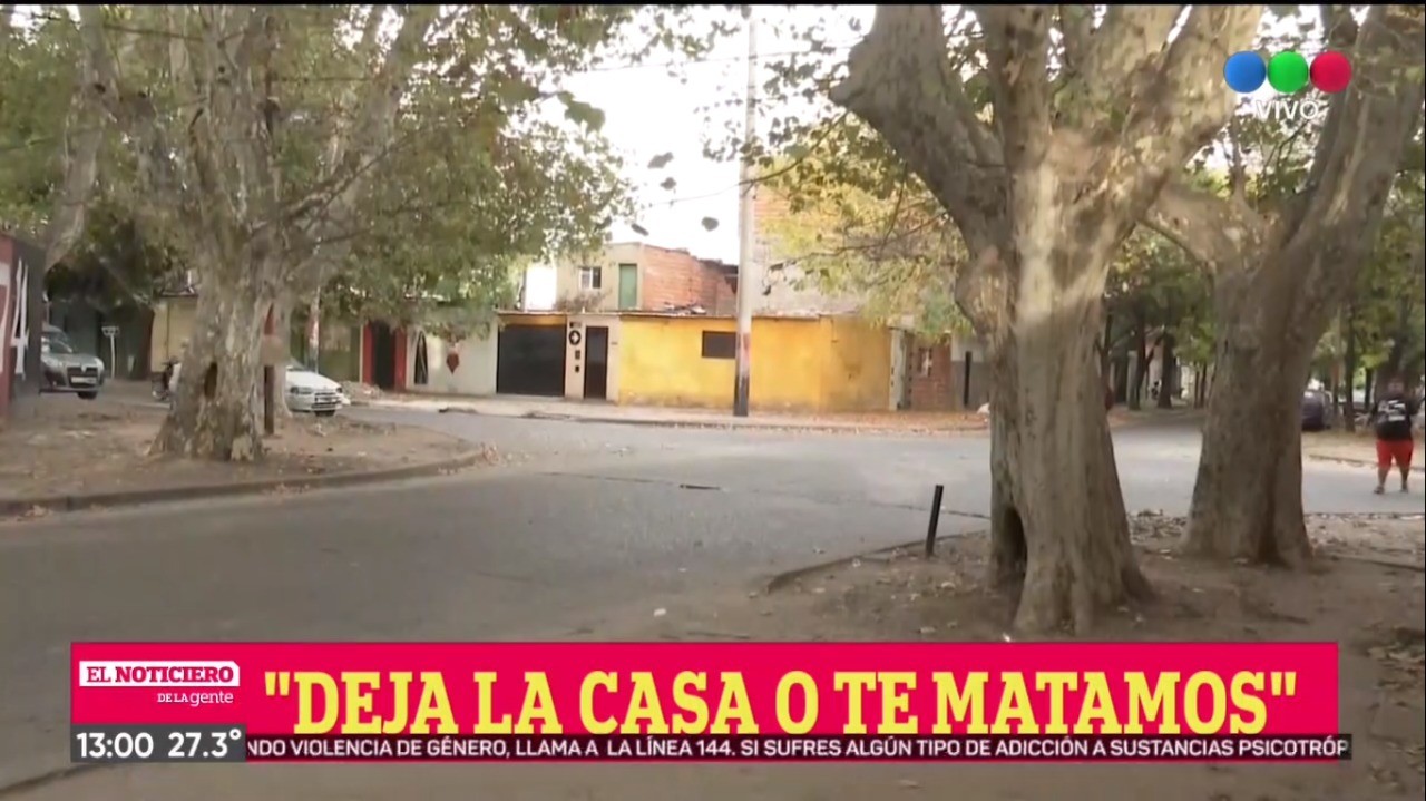 Arrojaron una bomba molotov contra el frente de una casa para exigirle a la familia que se vaya | Actualidad