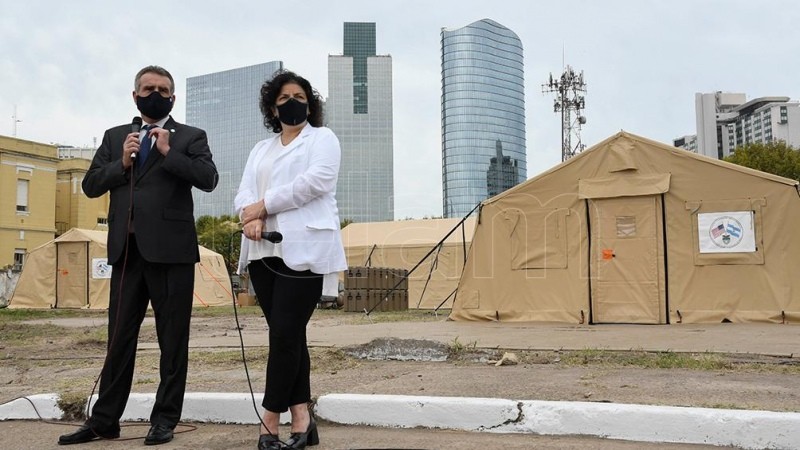 Suman 3 hospitales de campaña, entregados por EEUU, a la atención de la segunda ola de coronavirus | Internacionales