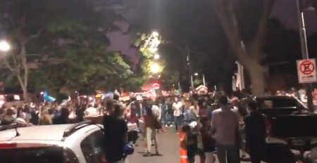 Otro cacerolazo en Olivos en contra de la suspensión de clases presenciales | Actualidad