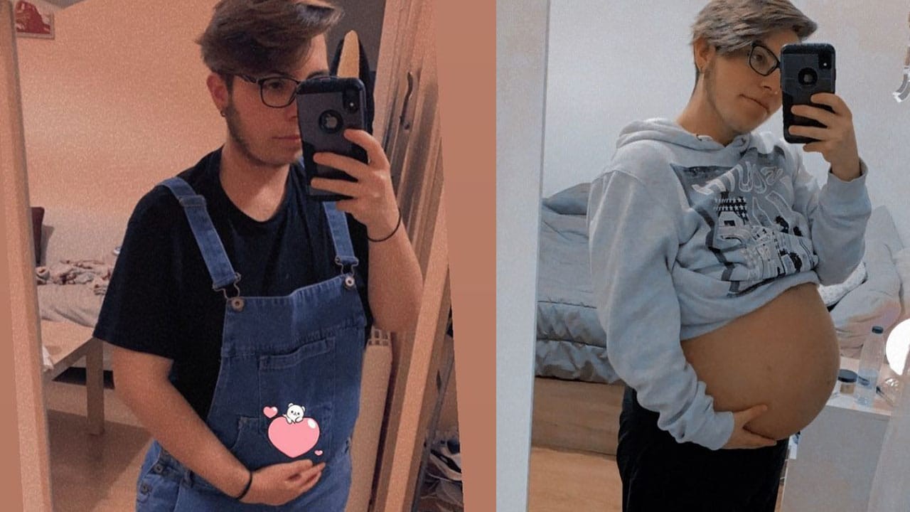 "Me llamó Rubén y estoy embarazado": la historia de un hombre trans que conmueve a España | Internacionales