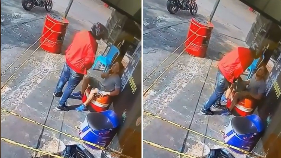 Video: un motochorro le robó el celular, vio que era su amigo, se lo devolvió y le dio un abrazo | Internacionales