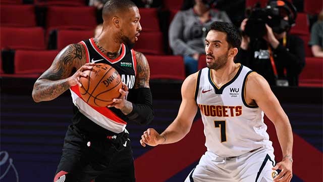 NBA: Con Campazzo, Denver cayó ante Portland e igualó la serie | Deportes