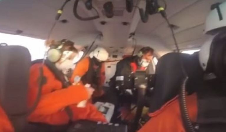 Dramático operativo en el mar: Prefectura aeroevacuó a un tripulante | Actualidad