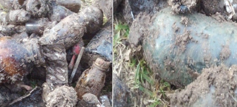 Investigación: quisieron plantar un árbol en la vereda y hallaron elementos médicos | Actualidad