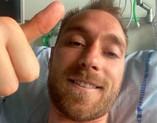 Christian Eriksen envió un mensaje desde la cama del hospital | Deportes