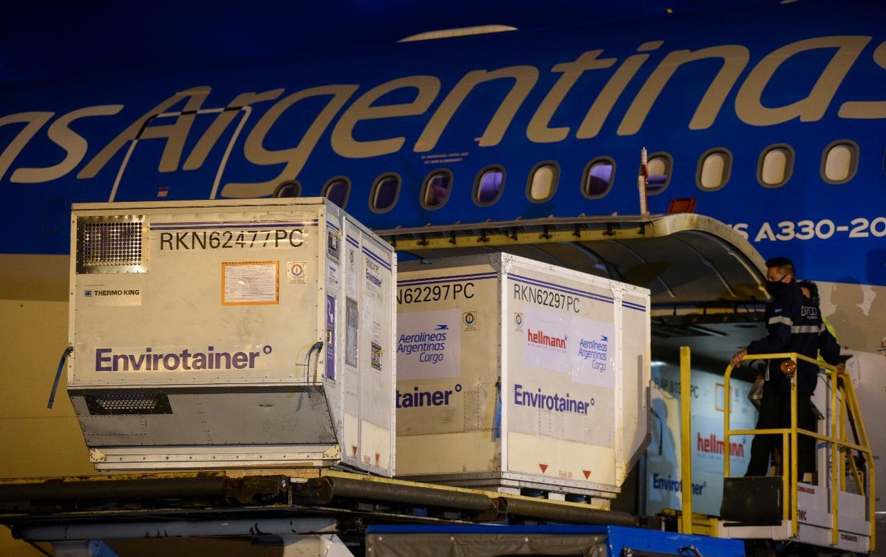 Llegaron 768.000 vacunas de Sinopharm y Argentina superó las 23 millones de dosis recibidas | Actualidad