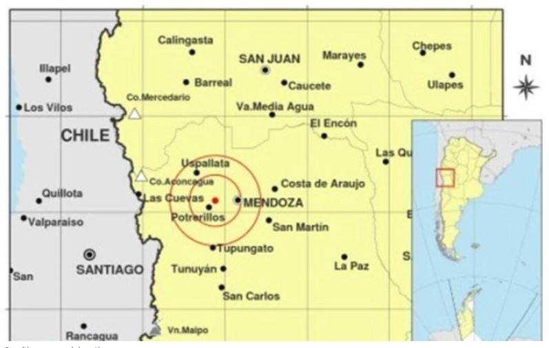 Tres fuertes temblores sacudieron a la provincia de Mendoza | Actualidad