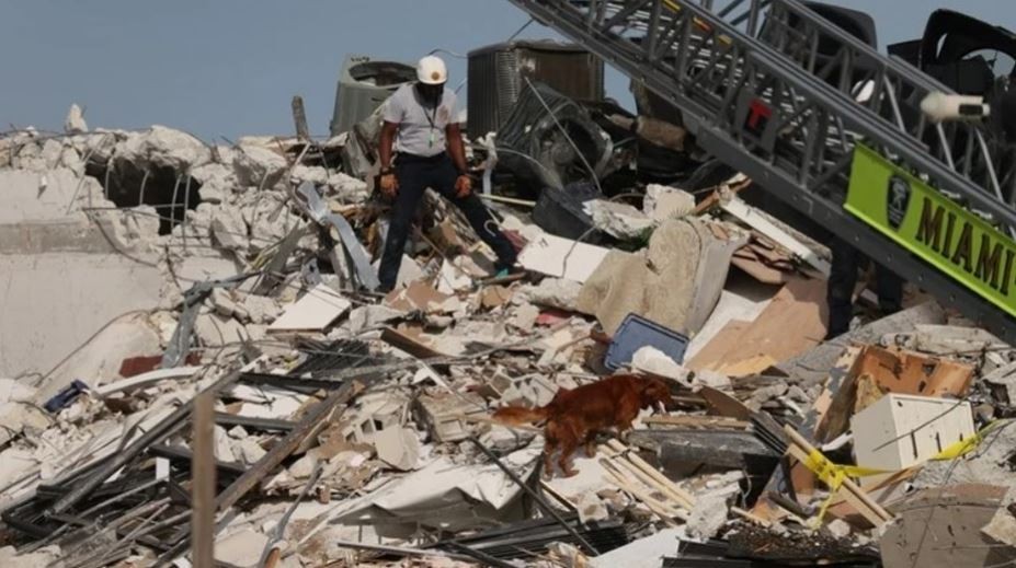 Derrumbe en Miami: Recorremos el lugar de la tragedia | Actualidad