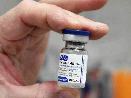 Richmond concluyó otras 550.000 dosis del componente 1 de la Sputnik V | Actualidad