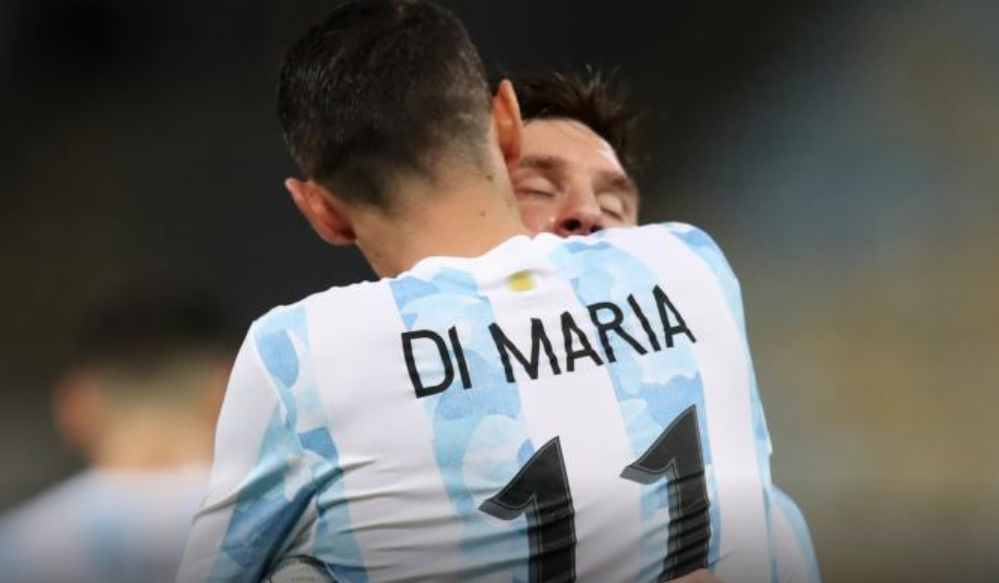 Mirá el golazo de Di María para el el 1 a 0 de Argentina frente a Brasil | Deportes