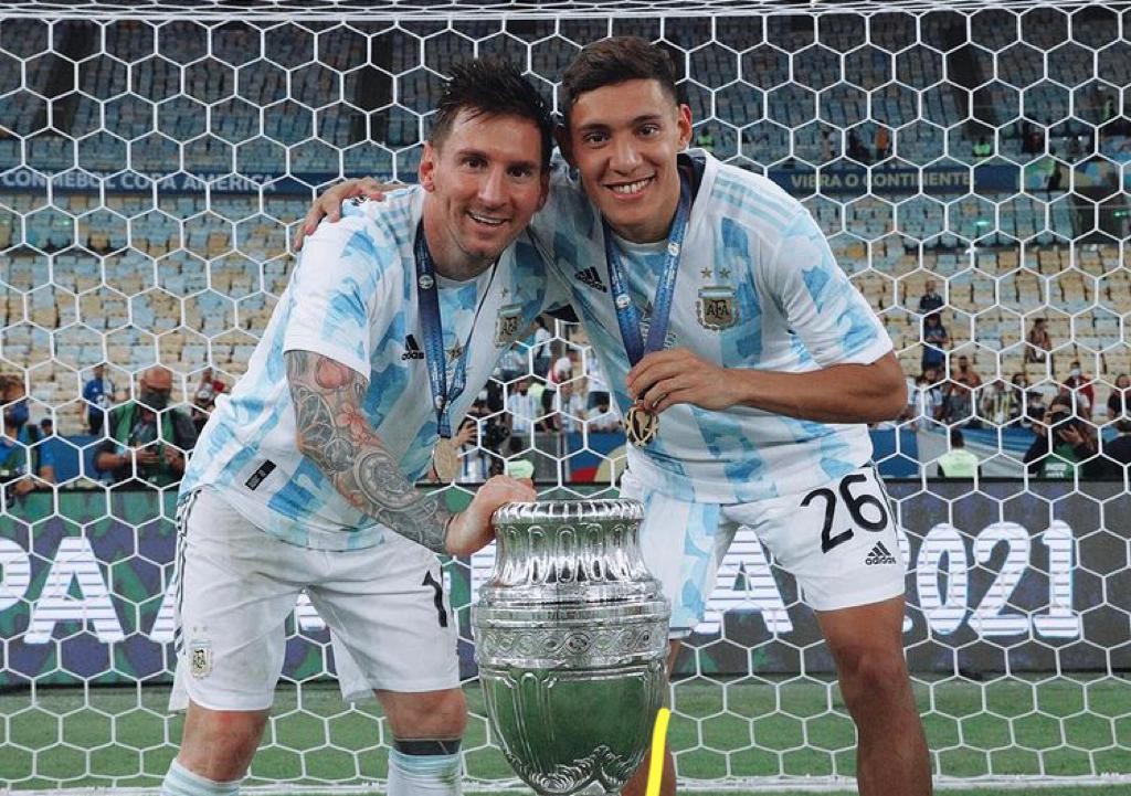 El hospital regional de Río Cuarto, recibió un mensaje del campeón Nahuel Molina | Córdoba