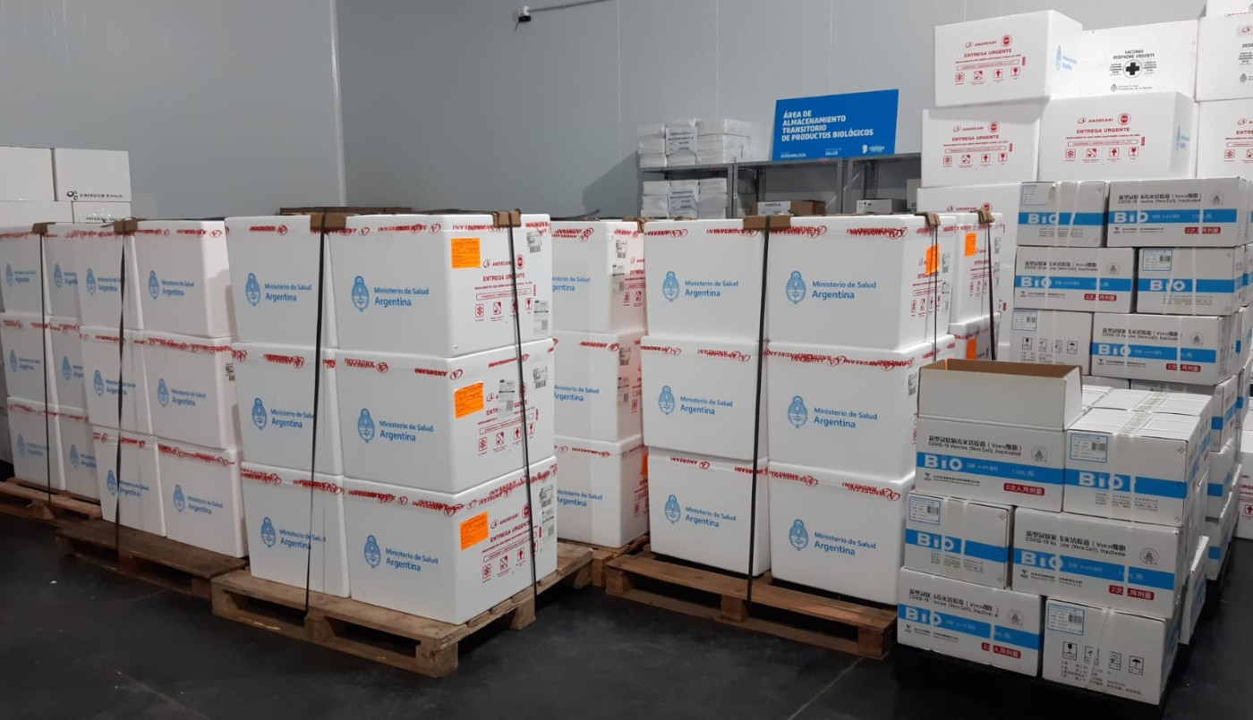 Córdoba recibió 110.800 vacunas con primeros y segundos componentes | Córdoba