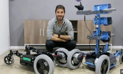 Premio internacional para Bipmov, un bipedestador motorizado para niños con discapacidad | Actualidad