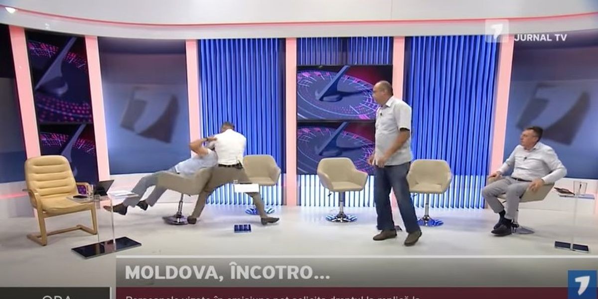 Video: un debate político terminó a las piñas en un programa de TV en vivo | Internacionales
