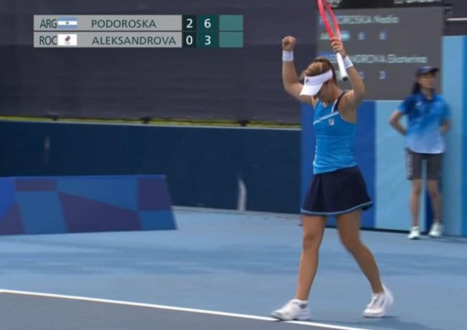 Nadia Podoroska ya está en los octavos de final de los Juegos Olímpicos de Tokio 2020 | Deportes