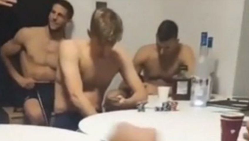 El festejo alocado de los eslovenos tras vencer a Argentina en el debut de los Juegos Olímpicos | Deportes