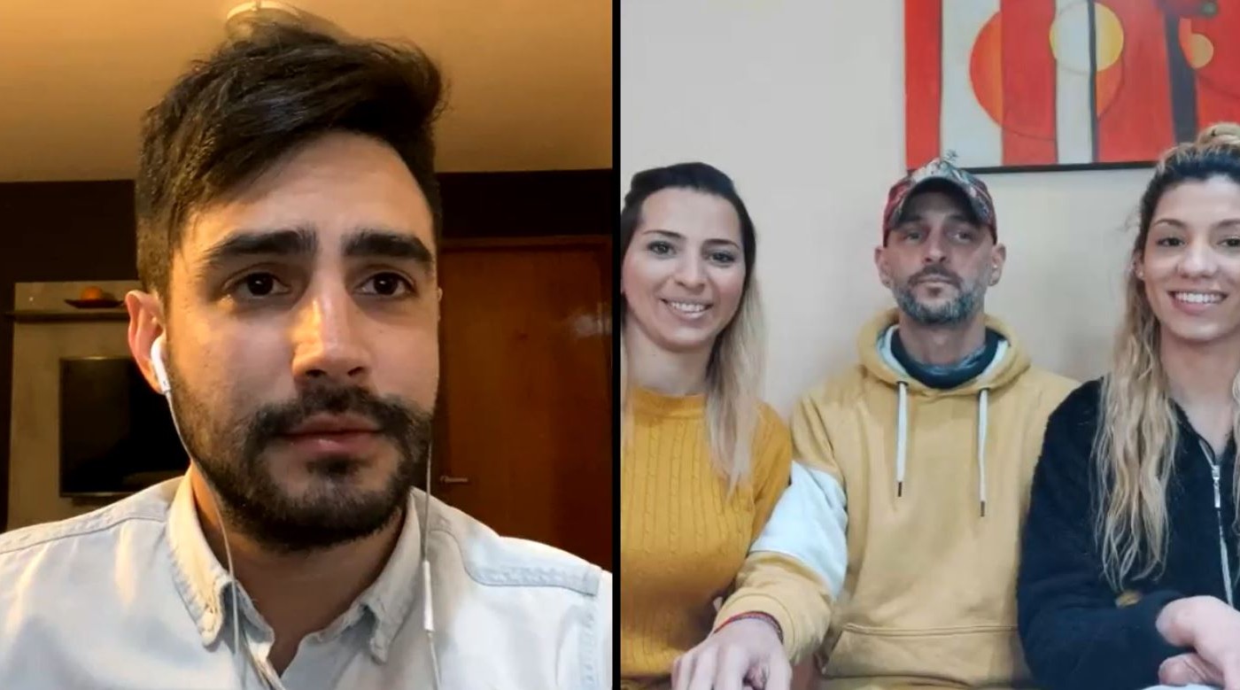 Un "poliamor" que crece y se afirma: Eli, Naza y Fer contaron su experiencia de amor de a tres | Redes