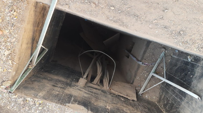 Riesgos ocultos de la ciudad, una niña de 4 años cayó a un pozo sin señalizar | Córdoba