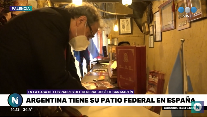 La primera Plaza Federal Argentina en el mundo está en Cervatos de la Cueza | Internacionales