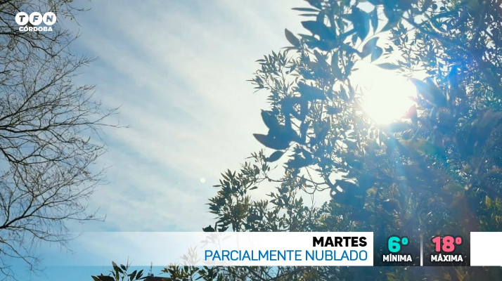 Frío por la mañana, seco, máxima de 18° | Córdoba