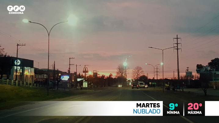 Ambiente frío, húmedo, máxima 20° | Córdoba