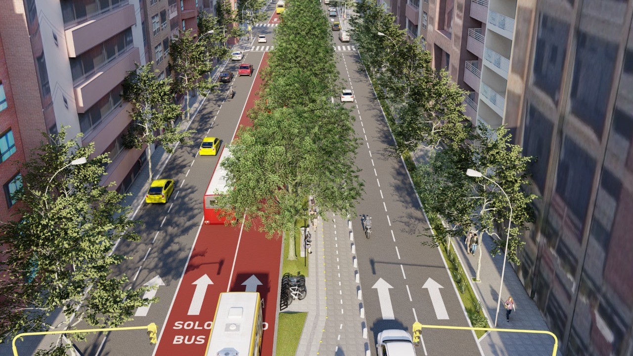 Comenzó la obra que incorporará un cantero central en Avenida Chacabuco | Córdoba