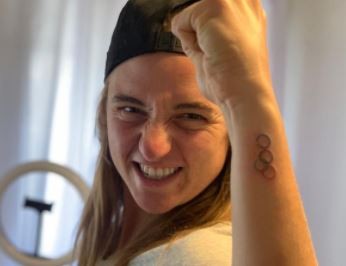 El tatuaje olímpico de Podoroska | Deportes