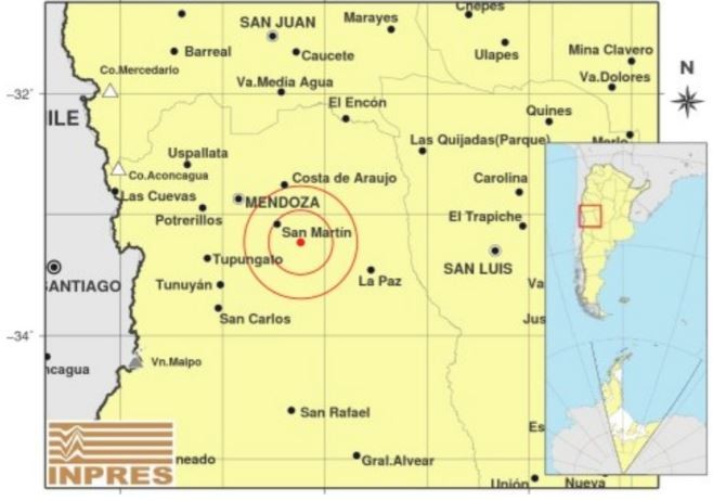 Mendoza: un fuerte terremoto de 5,2 grados en la escala Richter sacudió la provincia | Actualidad