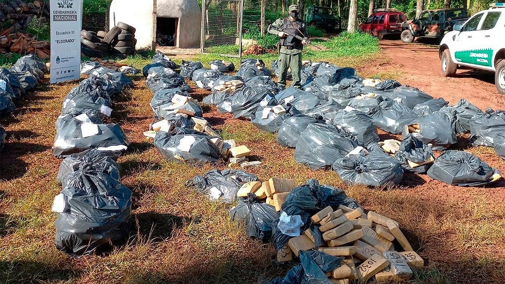 Quemaron más de seis toneladas de marihuana secuestradas por Gendarmería | Actualidad