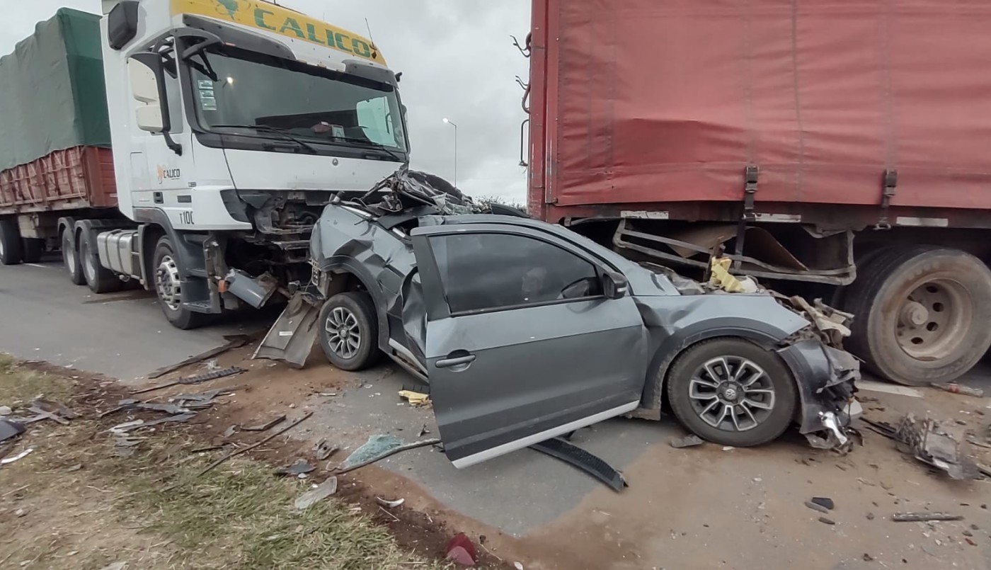 Grave accidente en la autopista Córdoba-Rosario por el temporal | Córdoba