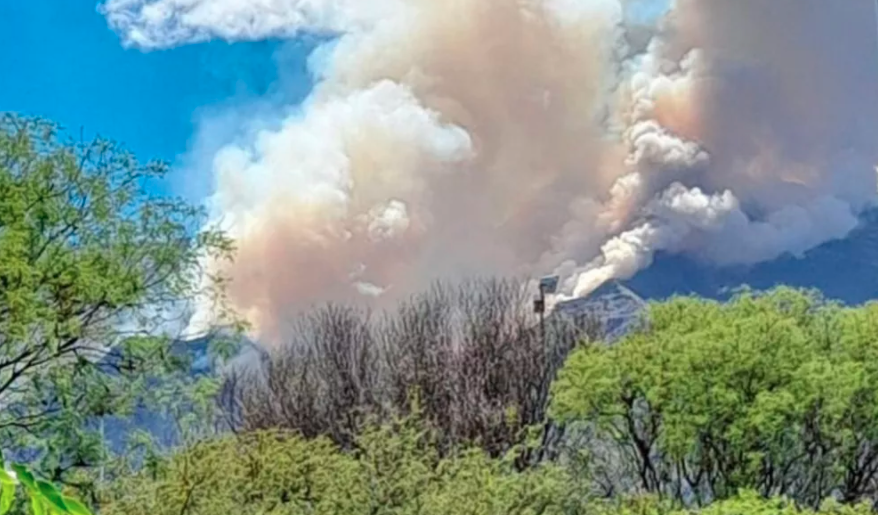 Incendios en Córdoba: el fuego arrasó con más de mil hectáreas en La Paz y se acerca a las viviendas | Córdoba