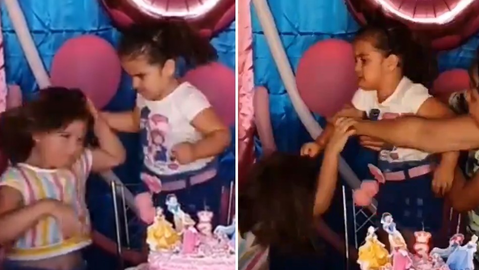A un año del video viral de las hermanitas que se peleaban por apagar la vela de la torta: así están las nenas hoy | Curiosidades
