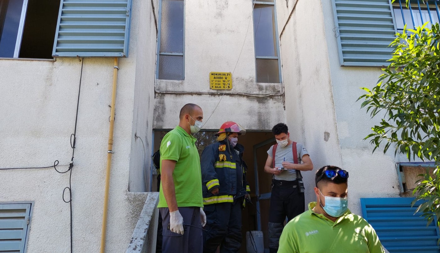 Se quemaba parte de su casa y logró despertarse a tiempo | Actualidad