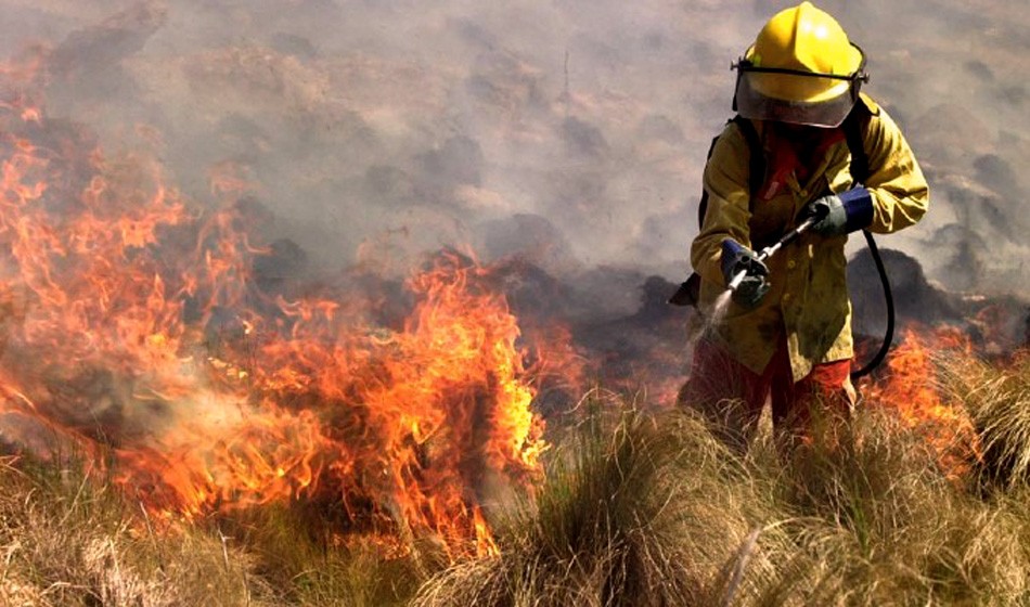 Fuego en Traslasierras: 25 evacuados en Tala Cañada | Córdoba