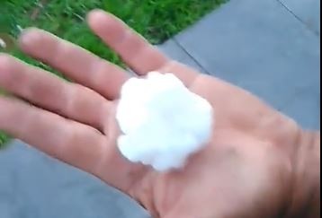 VIDEO: granizo de gran tamaño cayó en Río Tercero | Córdoba