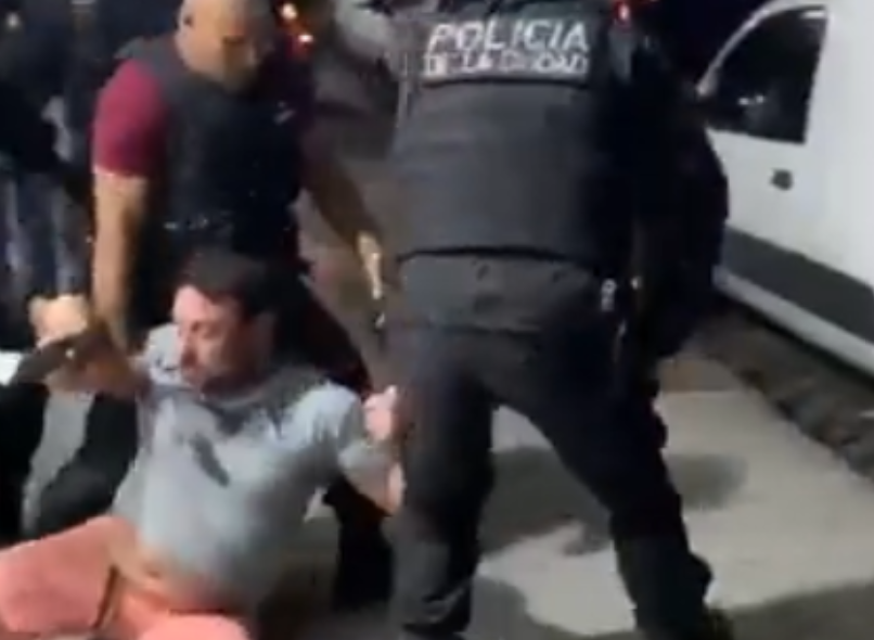 Video: el momento en que el periodista Ezequiel Guazzora atropelló al policía y se fugó | Actualidad