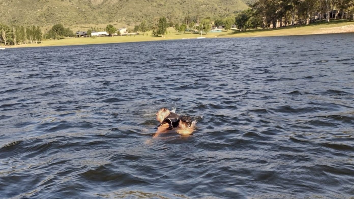 Rescataron a un hombre en el Dique los Molinos | Córdoba